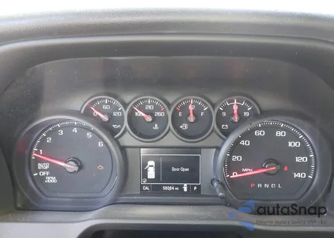 2020 Chevrolet Silverado C1500 Custom из США, поврежденный, VIN 1GCRWBEK5LZ373692